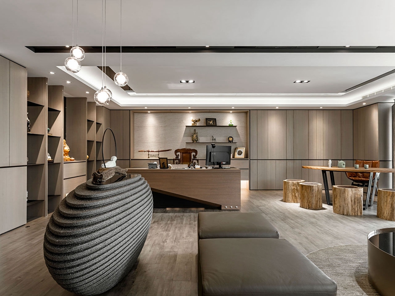 老板辦公室裝修三大要點(diǎn)，辦公室工作區(qū)域的照明設(shè)計(jì)應(yīng)注意哪些？