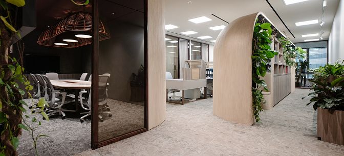 雨林景觀(guān)辦公室裝修設(shè)計(jì)